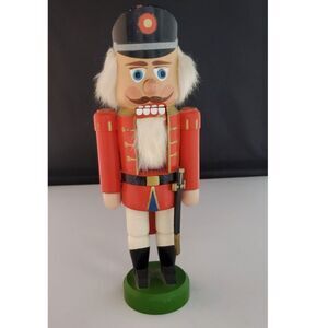 Traditional German Nutcracker Solider 8.75" Tall